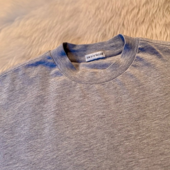 Son of a Tailor Grey Tee - Picture 2 of 4